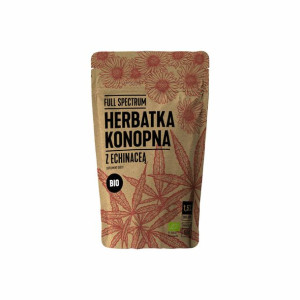 Herbatka konopna CBD BIO z echinaceą 50g