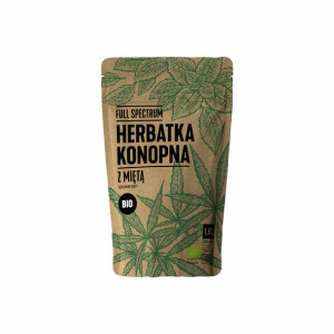 Herbatka konopna CBD BIO z miętą 50g