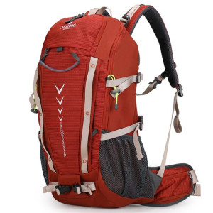AOKING plecak turystyczny 40L ceglasty