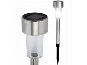 Lampa wbijana solarna ogrodowa Led Metal