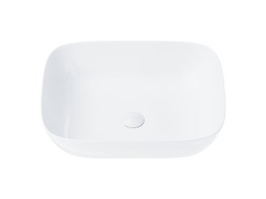 Umywalka nablatowa Corsan 649919 prostokątna 50 x 39,5 x 14 cm korek