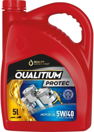 Olej syntetyczny Qualitium Protec 5 l 5W-40 +GRATIS