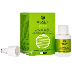 BasicLab Serum z Witaminą C 15% 15ml wyrównujące, rozświetlenie wyciszenie