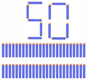 50 Strzałek Nerf N-strike Elite Do Wyrzutni Fifty