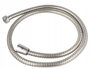 Solidny Wąż Prysznicowy 120cm Chrom Srebrny