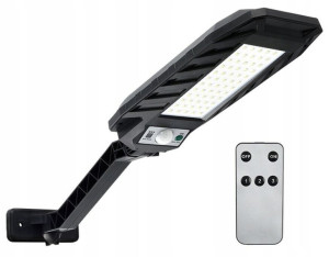 Latarnia Uliczna Lampa Solarna 180led Cob + Pilot