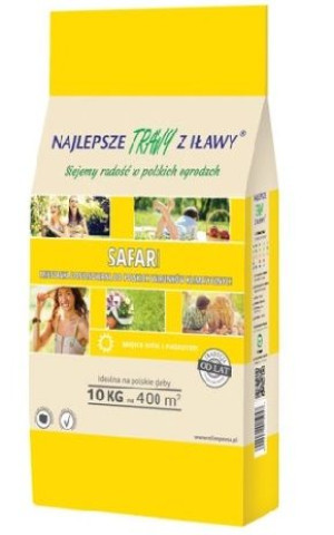 Trawa Safari Trawy Z Iławy Miejsca Słoneczne 15Kg