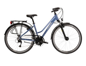 Rower trekkingowy damski Kross TRANS 4.0 niebieski