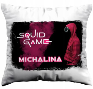 Poduszka Imię Squid Game Netflix Prezent Święta Y4