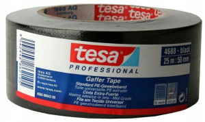 Taśma naprawcza tesa Gaffer 25m x 50mm czarna 4688