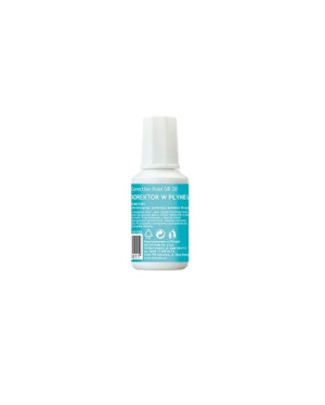 Grand korektor z pędzelkiem 20ml biały 3042