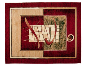 Dywan nowoczesny 5118B RED ATLAS PP 1.00x2.00