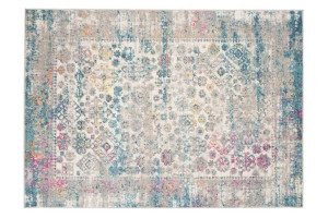 Dywan nowoczesny D253A AGREY/MAVI LAZUR 0.80x1.50