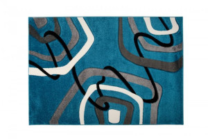 Dywan nowoczesny 3465A BLUE SUMATRA 0.60x1.00
