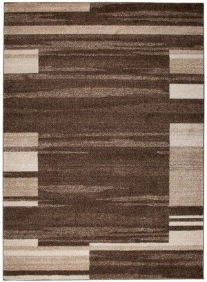 Dywan nowoczesny 3443A DARK BROWN SARI 3UX 0.60x1.00