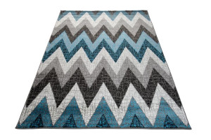 Dywan nowoczesny J378A GRAY JAWA O0X 0.80x1.50