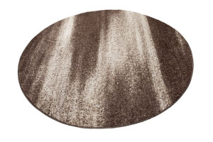 Dywan nowoczesny K206A LIGHT BROWN SARI KOŁO 3UX 1.00x1.00