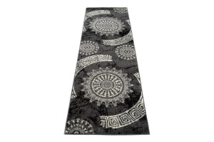 Dywan nowoczesny K870A DARK GRAY CHEAP PP CRM 0.80x3.00