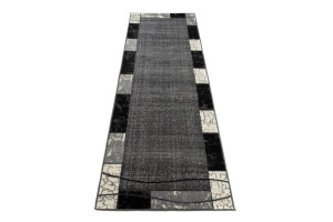 Dywan nowoczesny K872A DARK GRAY CHEAP PP CRM 1.00x2.00
