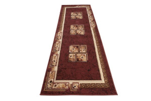 Dywan nowoczesny 4489B BROWN ATLAS PP 0.80x3.00