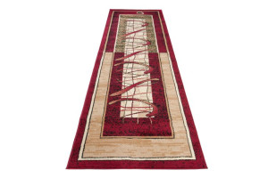 Dywan nowoczesny 5118B RED ATLAS PP 0.70x2.50