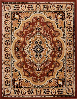 Dywan nowoczesny E951A BROWN ATLAS PP 0.70x2.50