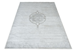 Dywan nowoczesny Isphahan 84235/299 Silver 0.80x1.50