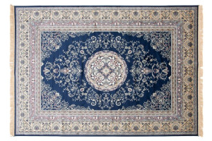 Dywan nowoczesny Isphahan 77919/51 Navy 0.80x1.50