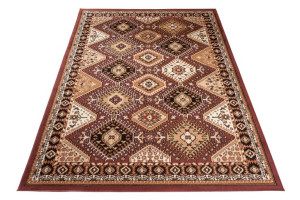Dywan nowoczesny A611E BROWN EUFRAT BGX 0.70x1.40