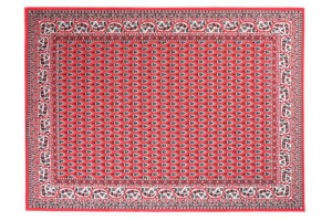 Dywan nowoczesny C512G RED/WHITE BALI PP 1.20x1.70