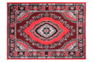 Dywan nowoczesny C509G RED/BLACK BALI PP 1.20x1.70