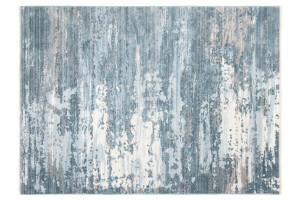 Dywan nowoczesny 3092A D.BLUE / L.BLUE MYSTIC 0.70x1.40