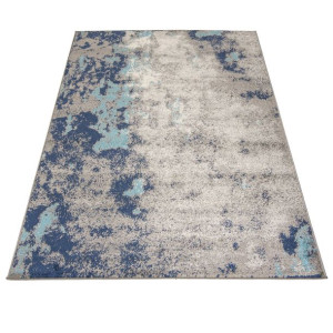 Dywan nowoczesny H172A DARK BLUE SPRING 0.80x1.50