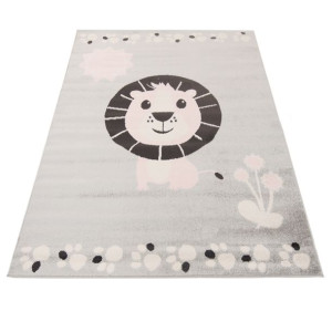 Dywan Dziecięcy H319A GRAY/WHITE HAPPY FBA 0.80x1.50