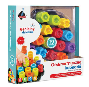 Genialny dzieciak - Geometryczne kubeczki (116969)