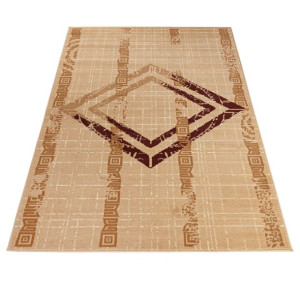 Dywan nowoczesny FM35A LIGHT BEIGE ATENA BGX 0.80x1.50