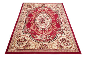 Dywan nowoczesny F739A RED ATLAS PP 1.40x2.00