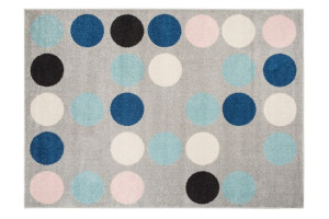 Dywan nowoczesny C980B GRAY/ROSE LAZUR 1.40x1.90