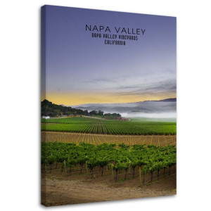 OBRAZ NA PŁÓTNIE Napa Valley Krajobraz obraz 40x60