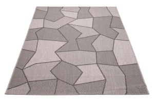 Dywan Sznurkowy 20280 Silver / Black 1.40x2.00