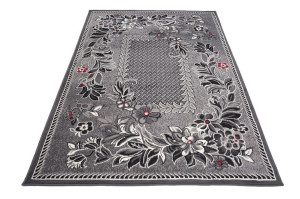 Dywan nowoczesny 7192B DARK GRAY CHEAP PP CRM 1.40x2.00