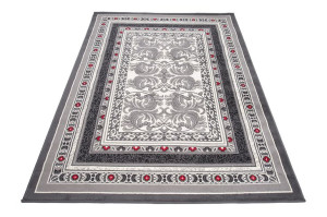 Dywan nowoczesny E950B DARK GRAY CHEAP PP CRM 1.60x2.30