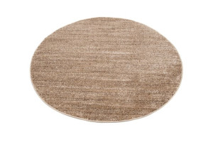 Dywan nowoczesny T006A BEIGE SARI KOŁO 3UX 1.50x1.50