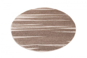 Dywan nowoczesny 3436A DARK BEIGE SARI KOŁO 3UX 1.30x1.30
