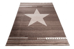 Dywan nowoczesny L916A BROWN MAROKO BRH 1.20x1.70