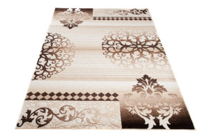 Dywan nowoczesny L840A WHITE TANGO BOU 0.80x1.50