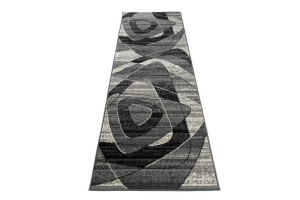 Dywan nowoczesny K858A DARK GRAY CHEAP PP CRM 1.00x3.00