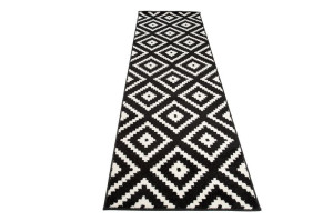 Dywan nowoczesny L885A BLACK MAROKO O0X 0.70x2.00