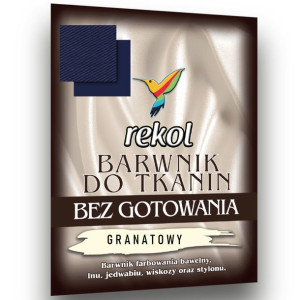 Argus Barwnik Do Tkanin Bez Gotowania Granat 15g