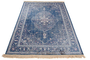 Dywan nowoczesny Isphahan 84279/51 Navy 0.80x2.20